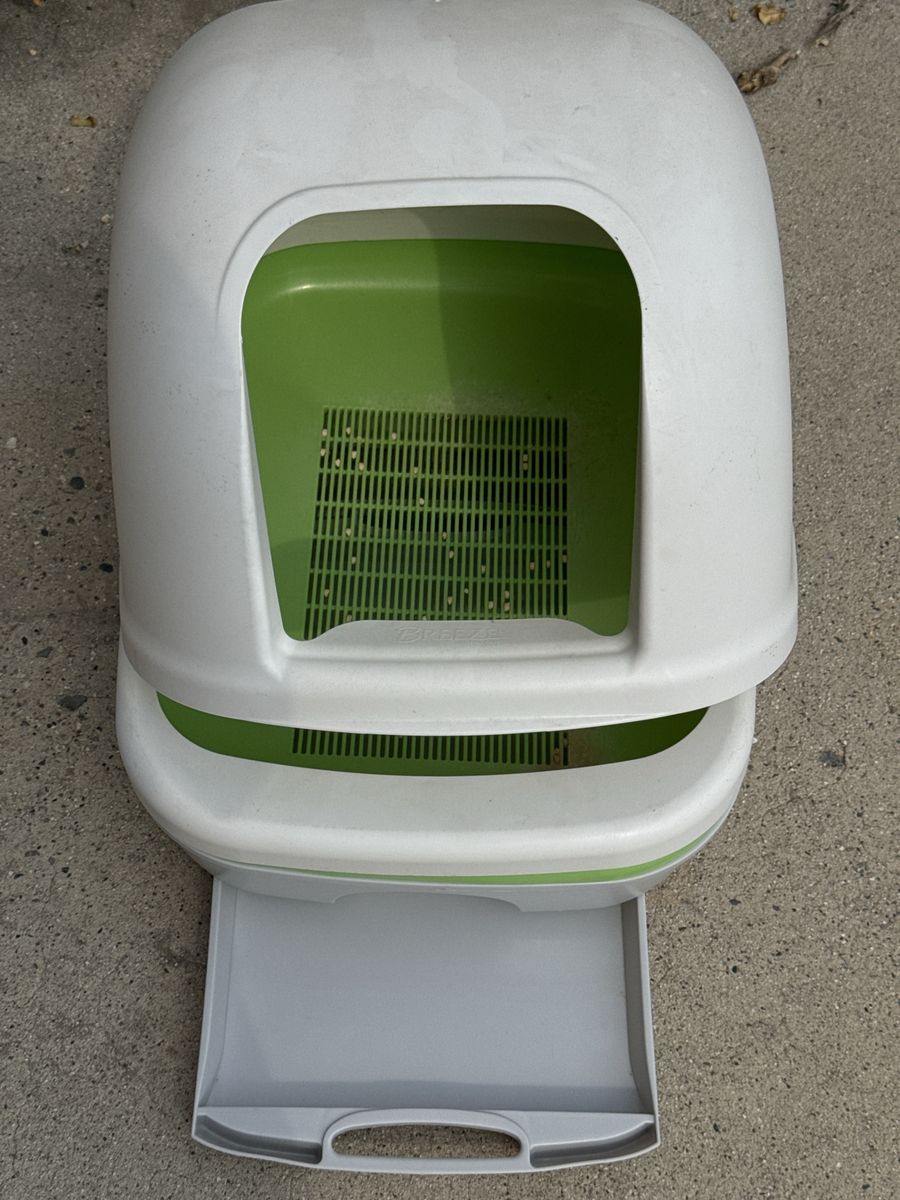 Purina Tidy Cats Breeze Cat Litter Box System - Green/White