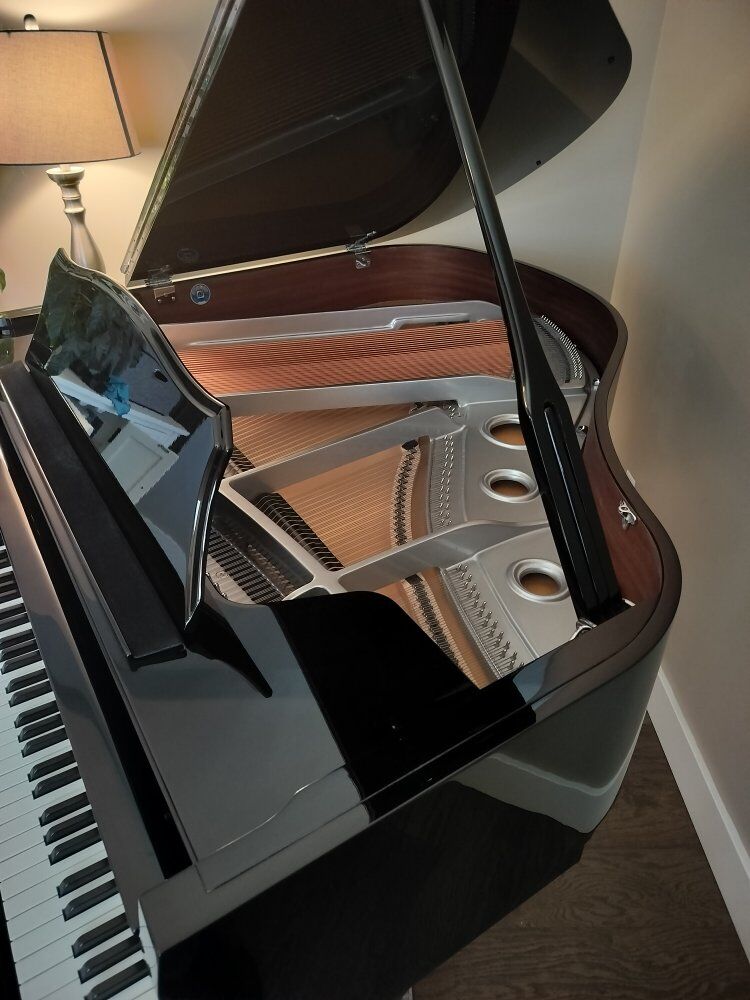 Rare Silver Knabe Baby Grand – Excellent Condition