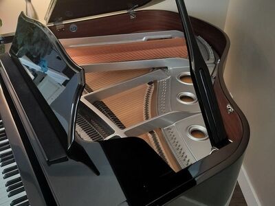 Rare Silver Knabe Baby Grand – Excellent Condition