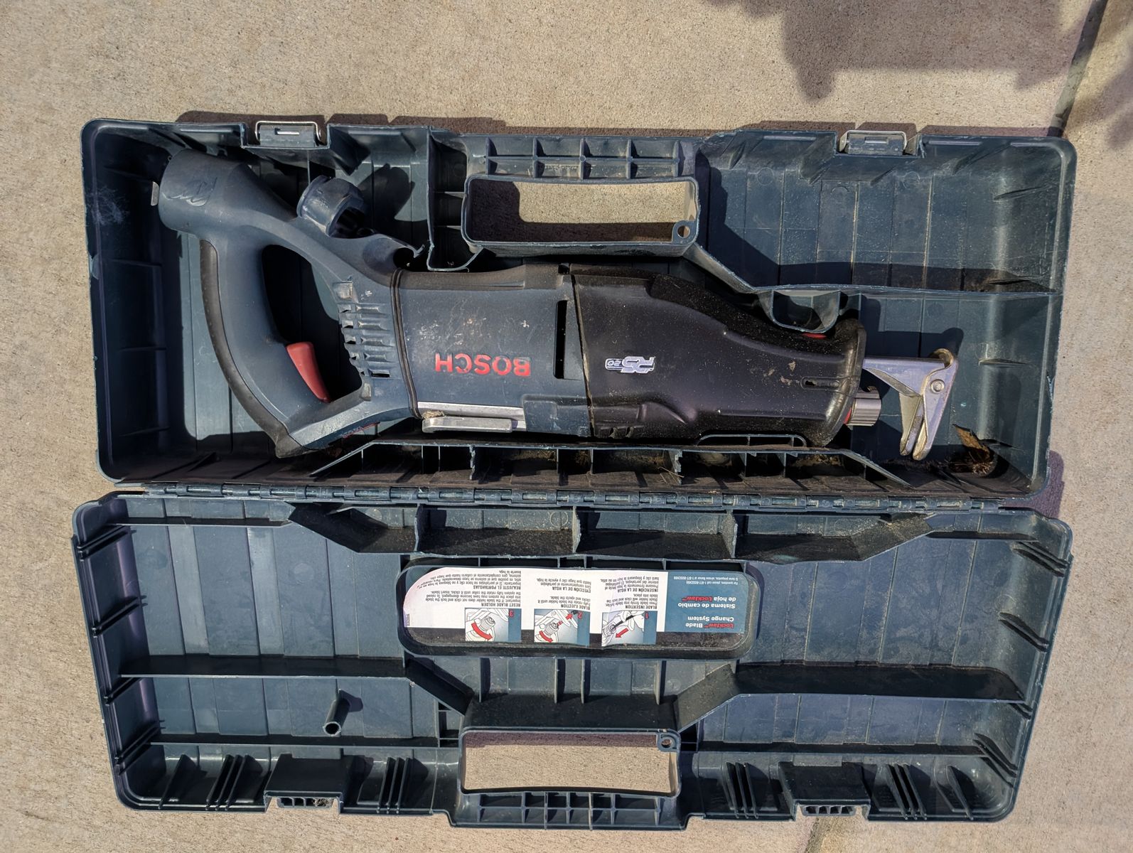 Bosch Corded Heavy-Duty Reciprocating Saw / Sawzall (With Hard Case)