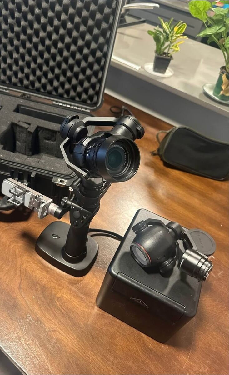 DJI osmo with Zenmuse x5 and x3 camera
