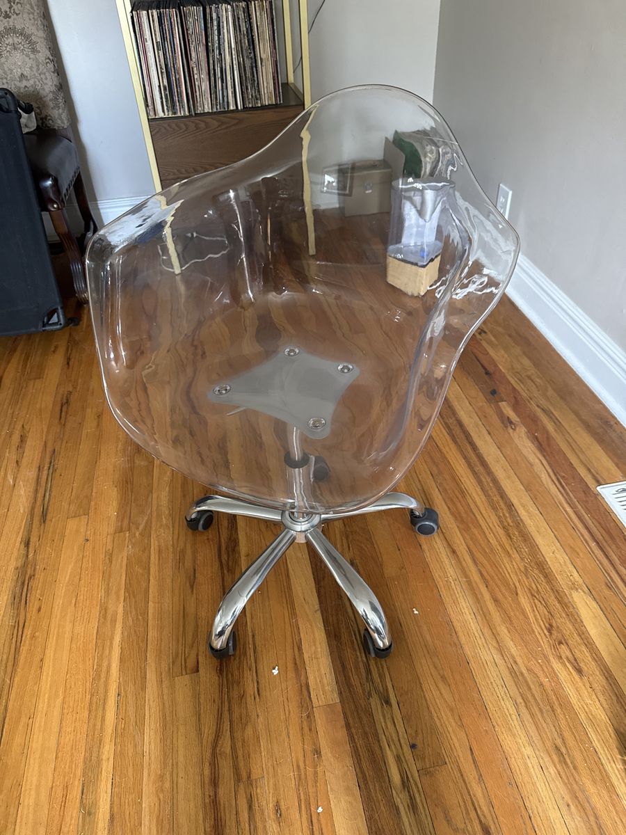 Ghost Chair - Rolling office chair - Mid Century