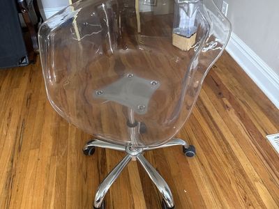 Ghost Chair - Rolling office chair - Mid Century