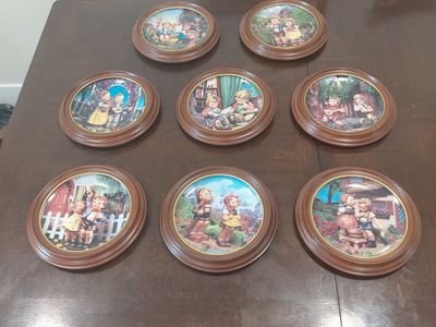 Set of 12 Hummel Plates all Plate # 9218