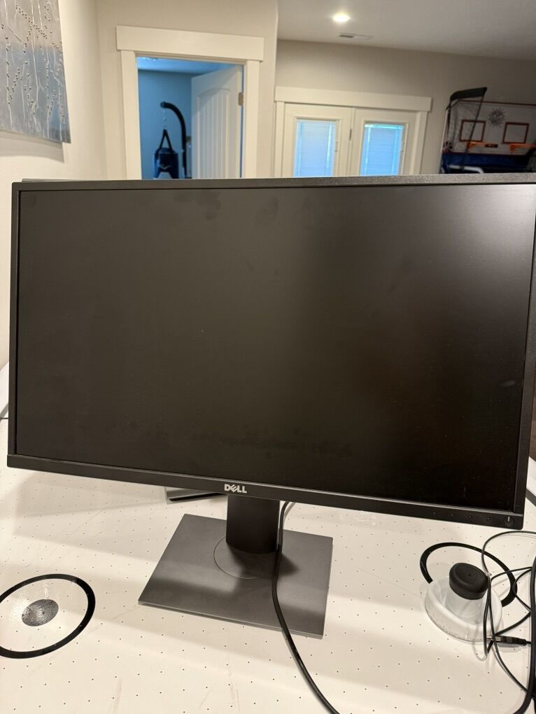 (3) Dell 27 Inch 1080P Monitors