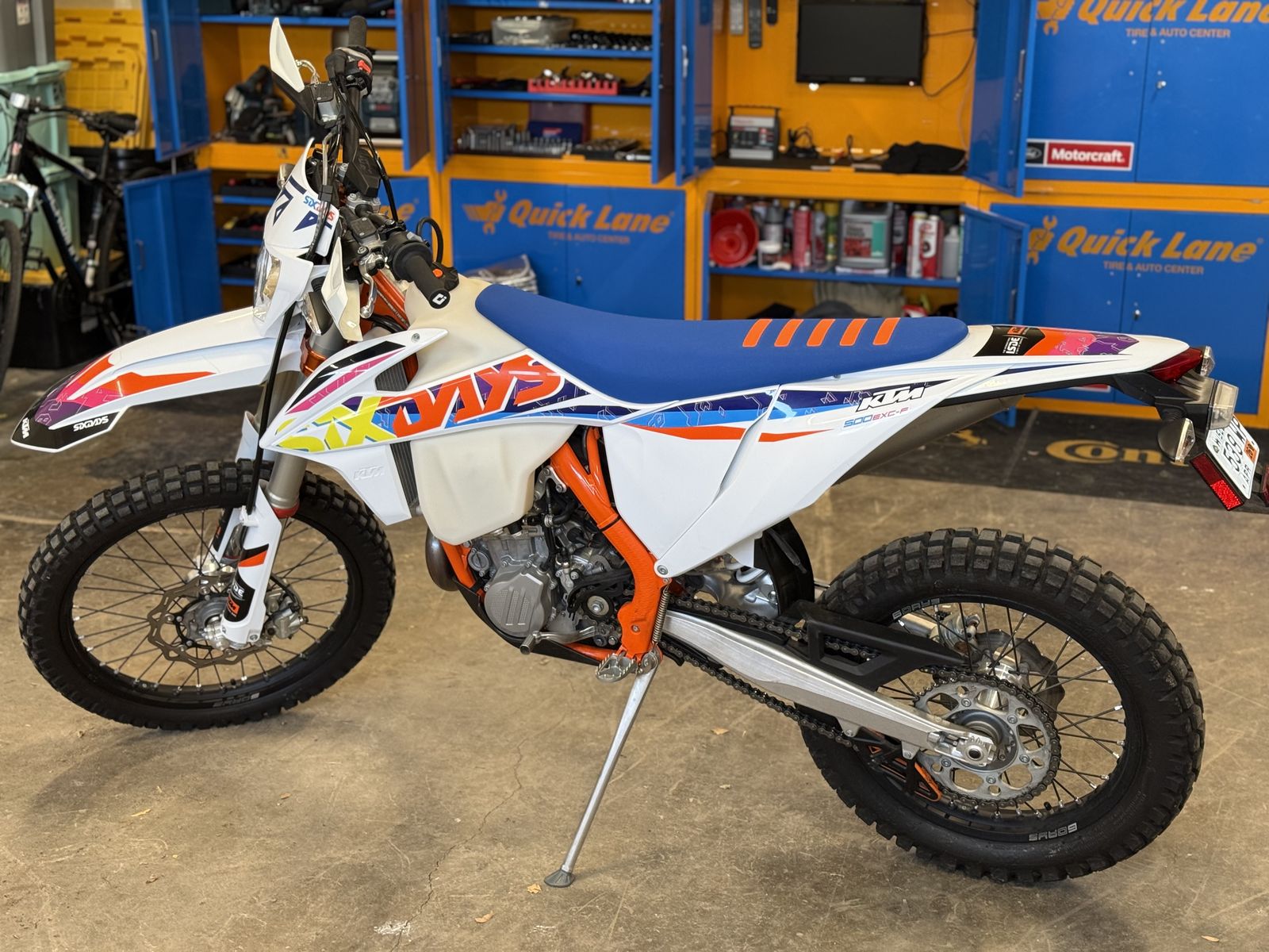 162 Miles 2022 KTM XC-F 500 Six Days Edition