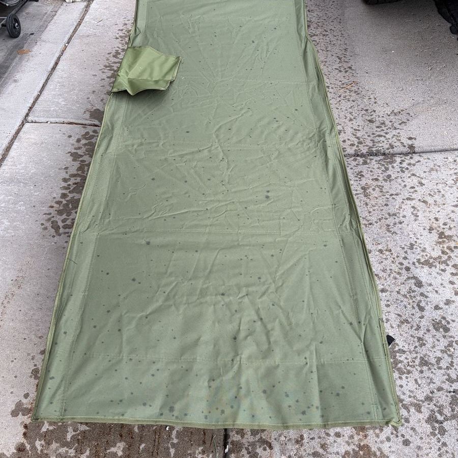 Unbranded Green Foldable Cot/Camping Bed Brand New In Box