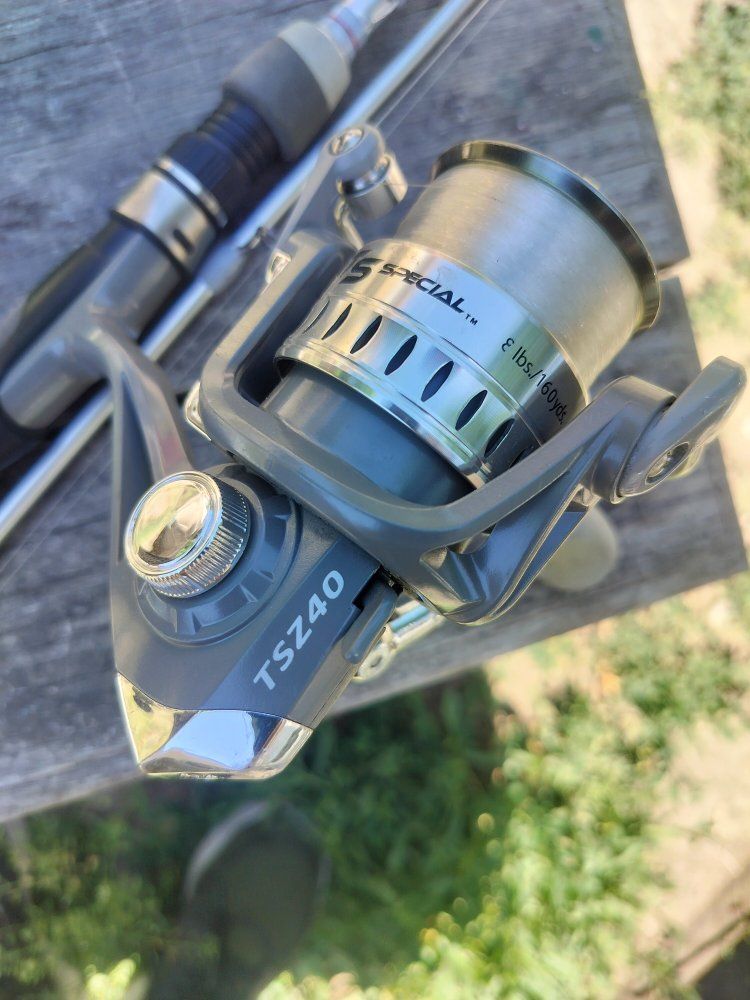 KSL Listing: Bass Pro TSZ40 Fishing Rod & Reel Combo
