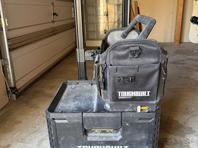Toughbuilt Rolling tool box and tote