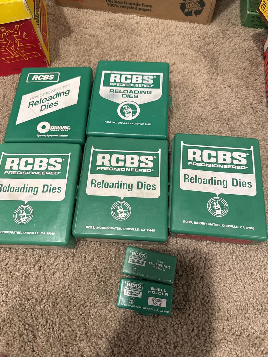 Reloading dies and equipment
