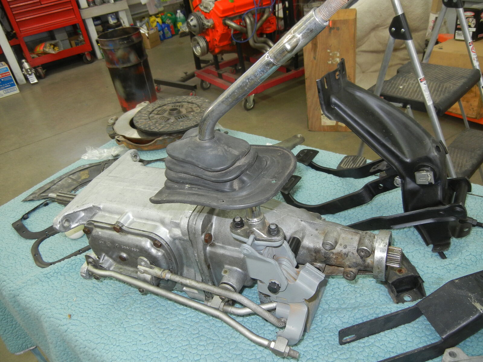 Chevy 1966-67 Nova  Original Muncie 4 Speed  Transmission Conversion Package