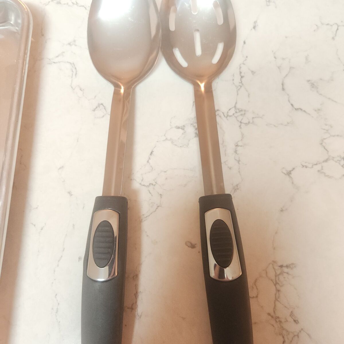 metal serving spoons 3dollars each