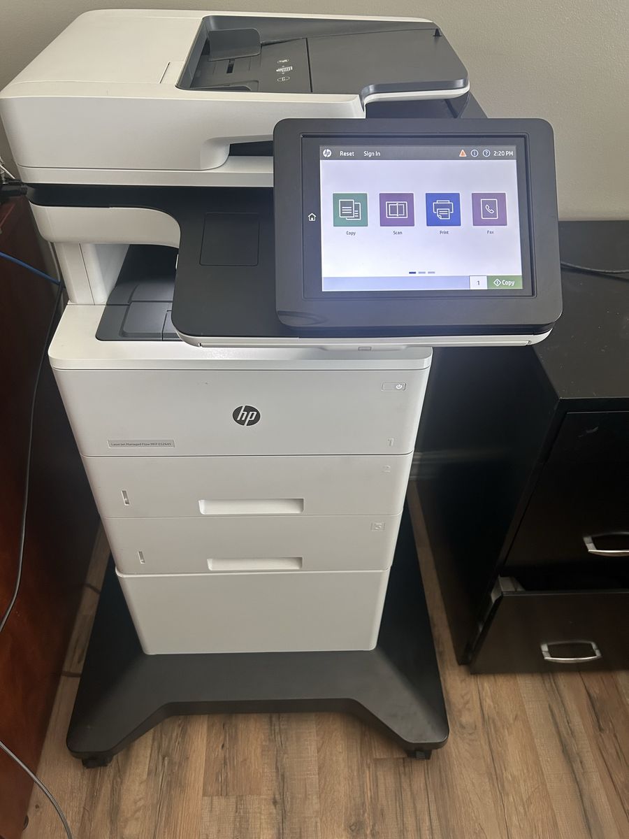 LaserJet Managed Flow MFP E52645