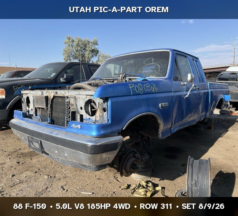 Just In! 1988 Ford F-150 Parts - UTPAP Orem