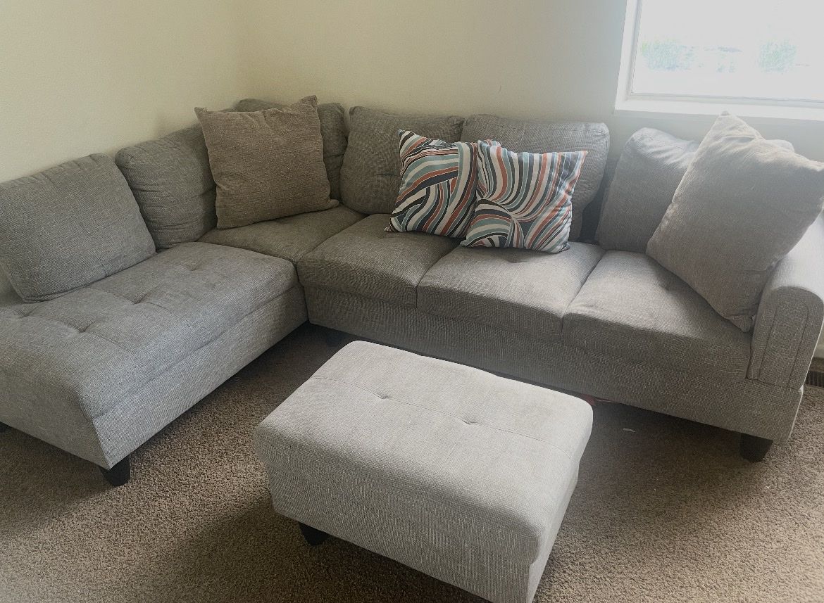 Grey Sectional Sofa