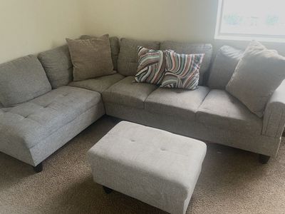 Grey Sectional Sofa