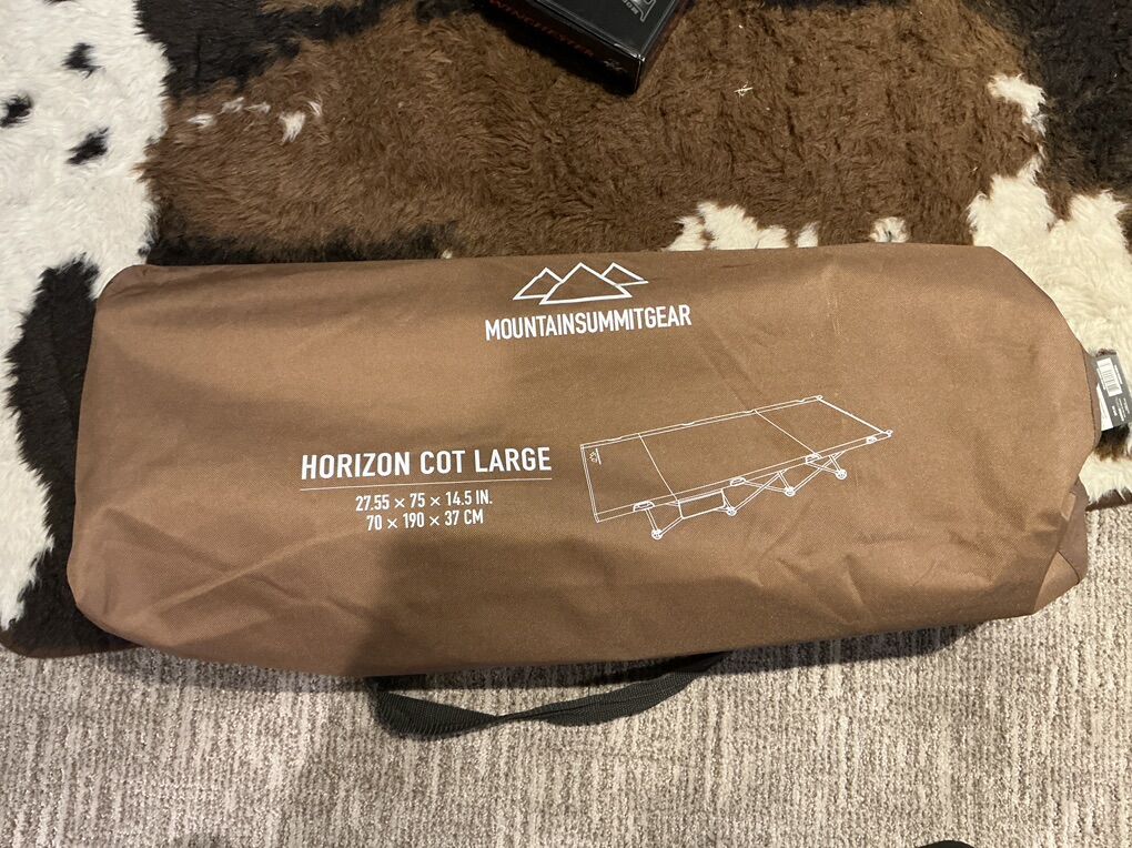 Mountainsummitgear Horizon Cot Large - Used Once