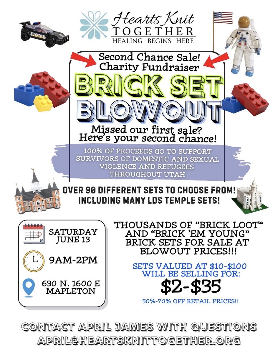 Huge Lego fundraiser (Brick Loot brand)
