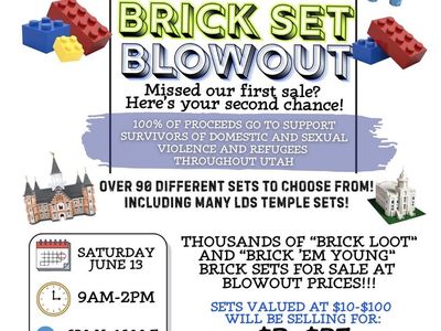 Huge Lego fundraiser (Brick Loot brand)