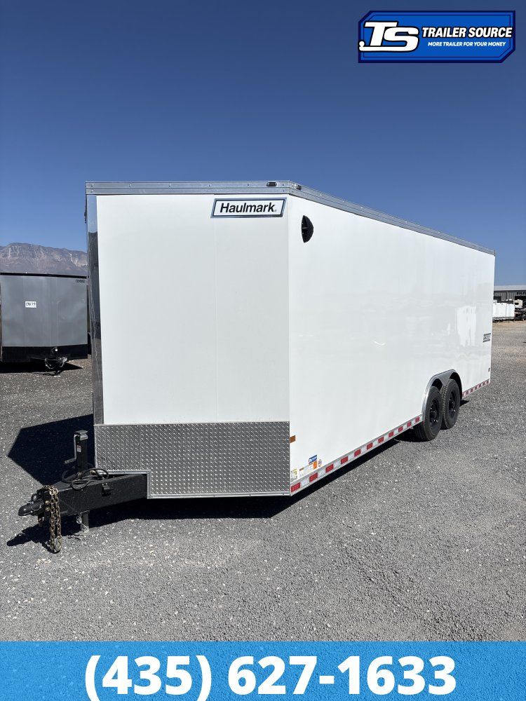 8.5x24 Haulmark Grizzly HD Enclosed Cargo Trailer - 7'6" Interior - 14K GVWR - .50 Skin Upgrade, Double 3/4 Floor