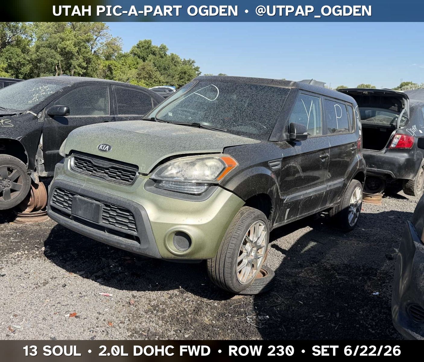 2013 Kia Soul Parts - UTPAP Ogden