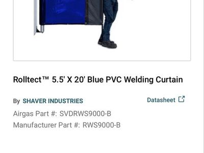 Welding screen