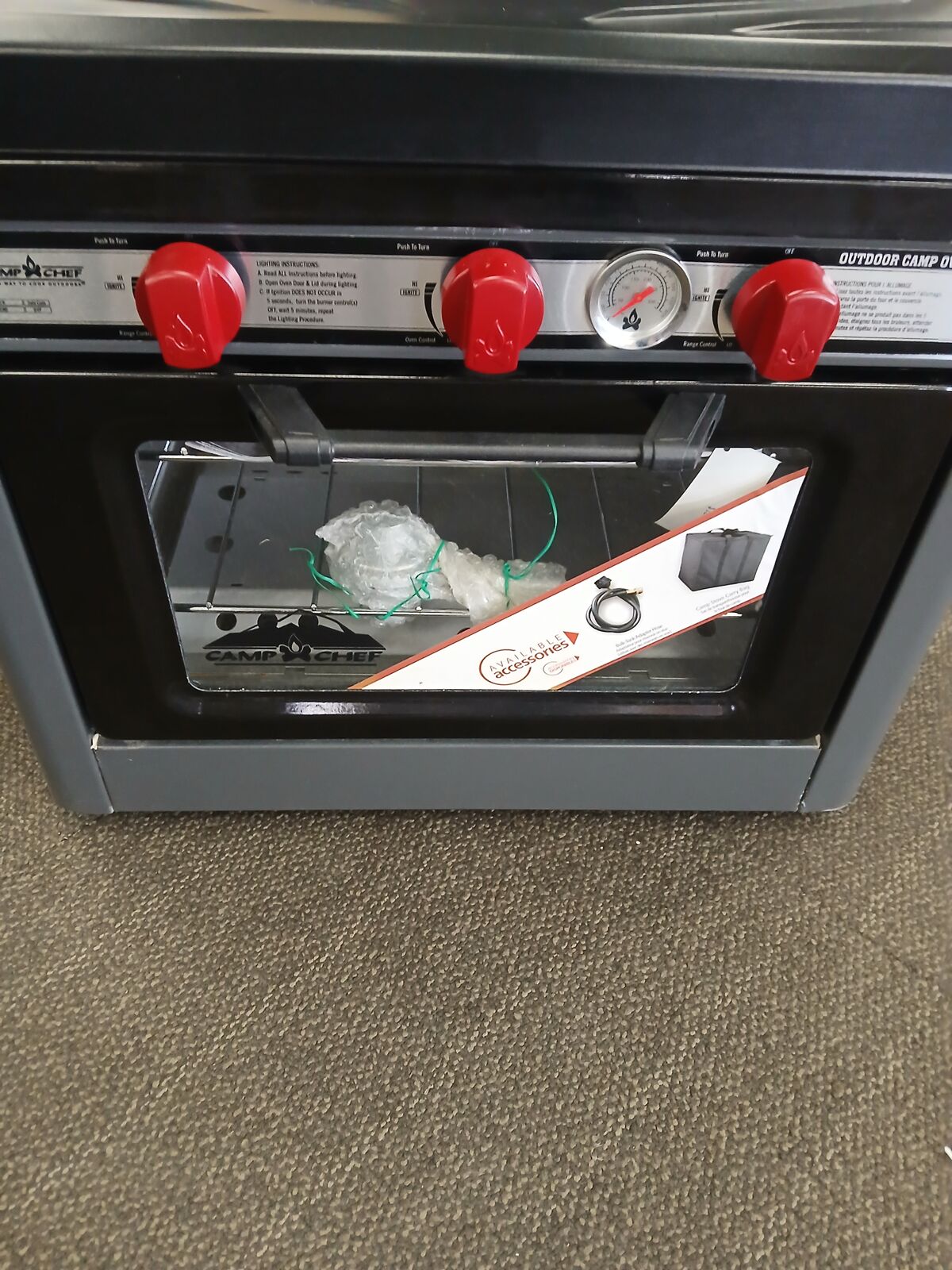 Camp Chef oven/stovetop