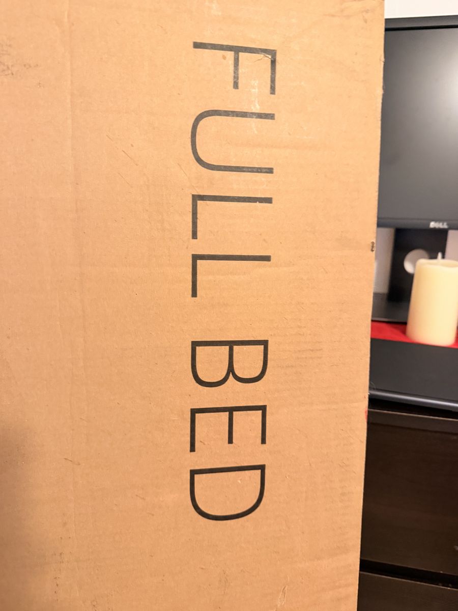 New full bed frame