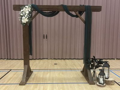 Rustic Wedding Arch For Rent