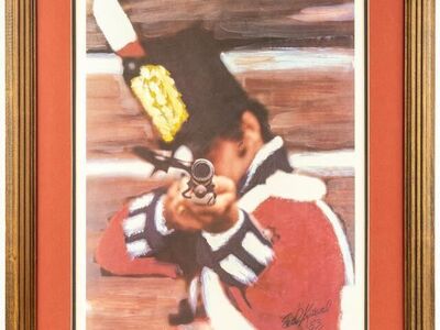 Artwork Fire By Evel Knievel -Signed & Numbered