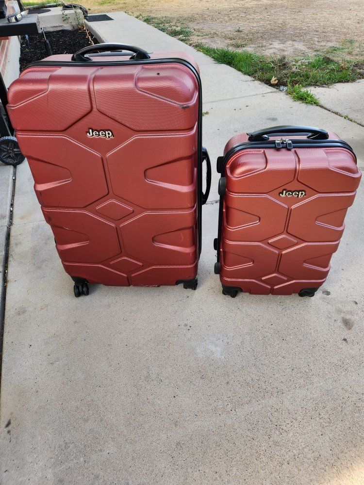suitcases 