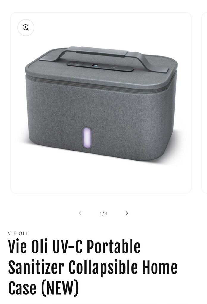 Vie Oli UV-C Portable Santizer Collapsible Case