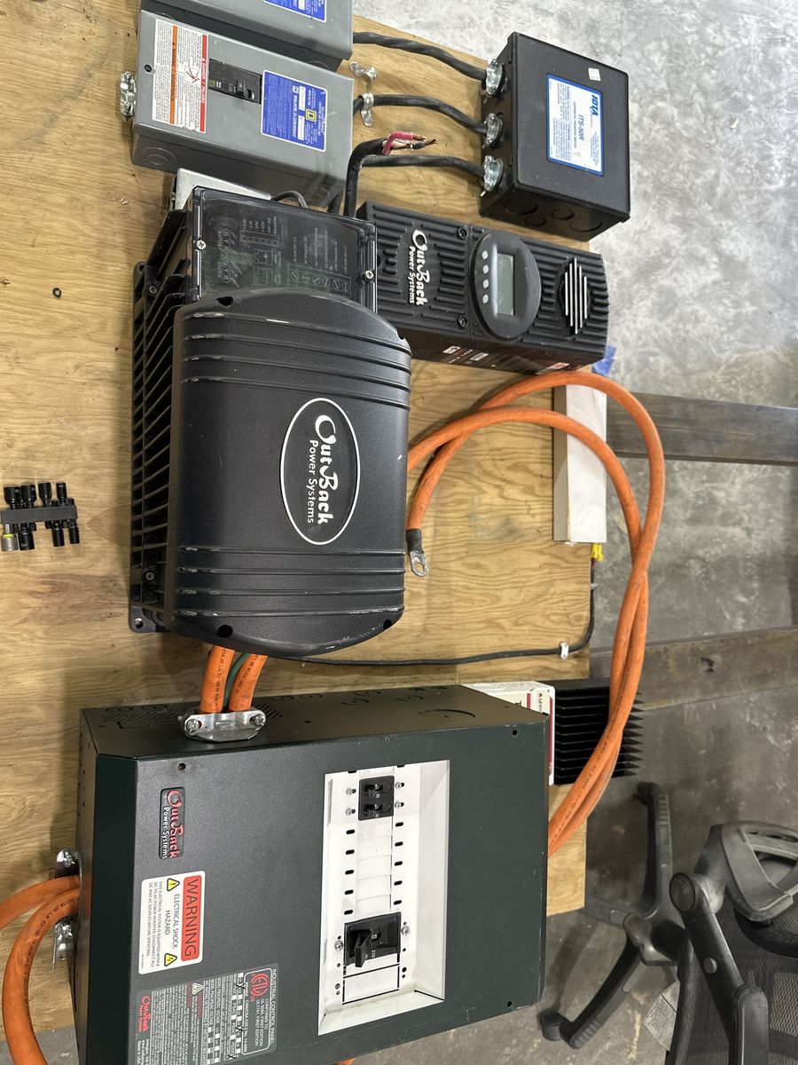 Complete OutBack Power Systems Off-Grid Solar Package - Turnkey 24V Kit