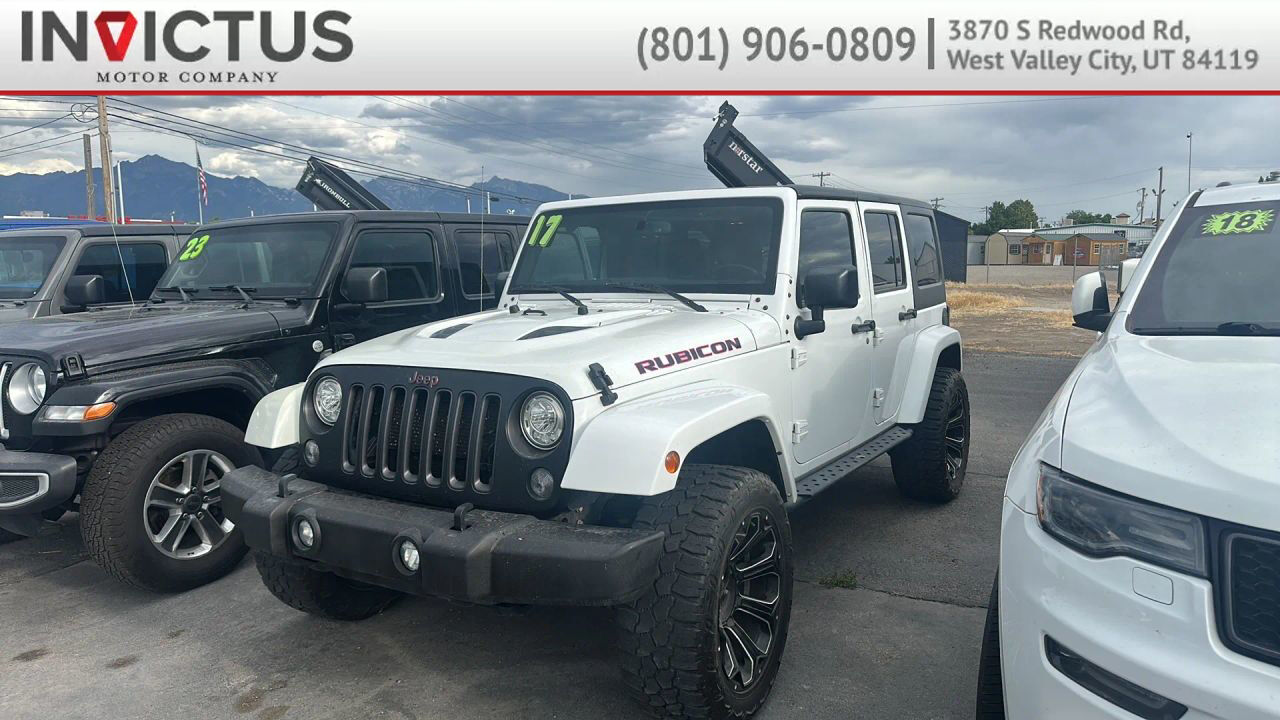 2017 Jeep Wrangler Unlimited Rubicon Recon