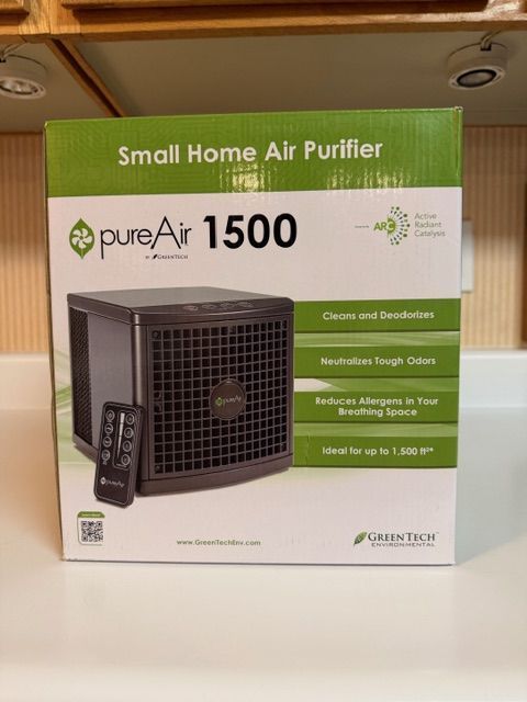 GreenTech Environmental Home Air Purifier 4-Powerful Technologies, 1500 ft. of Coverage pureAir 1500