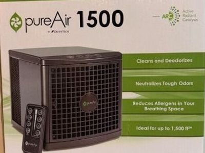 GreenTech Environmental Home Air Purifier 4-Powerful Technologies, 1500 ft. of Coverage pureAir 1500