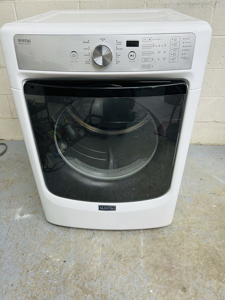 Maytag electric dryer with steam option 