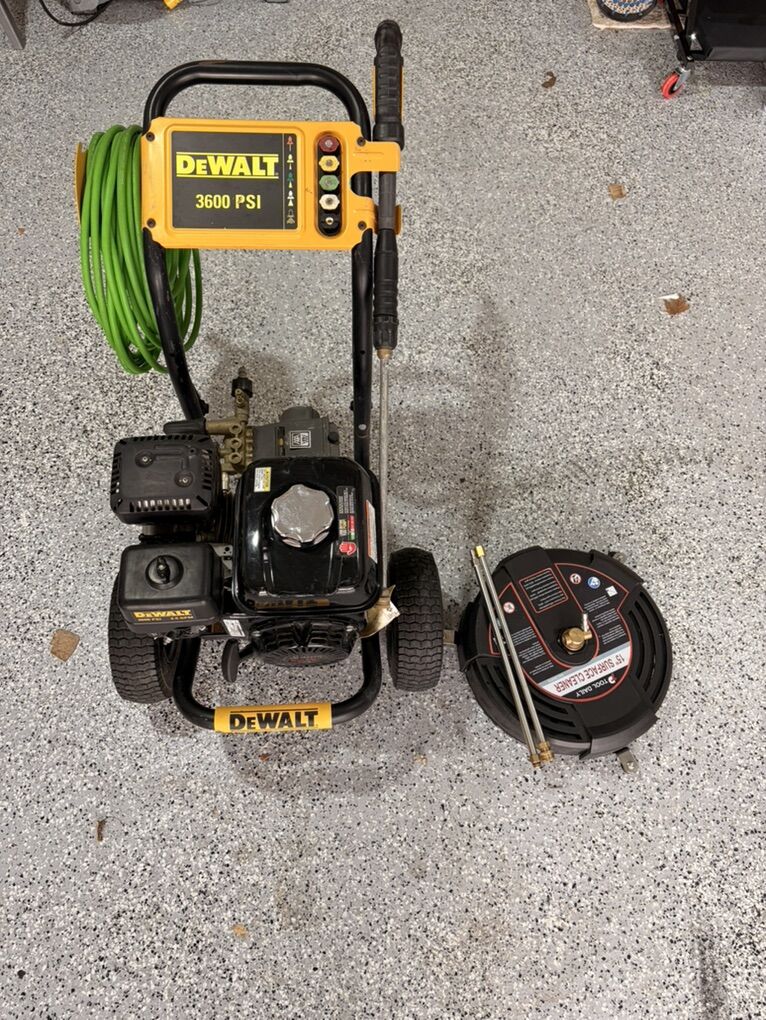 DeWalt 3600 Psi Pressure Washer