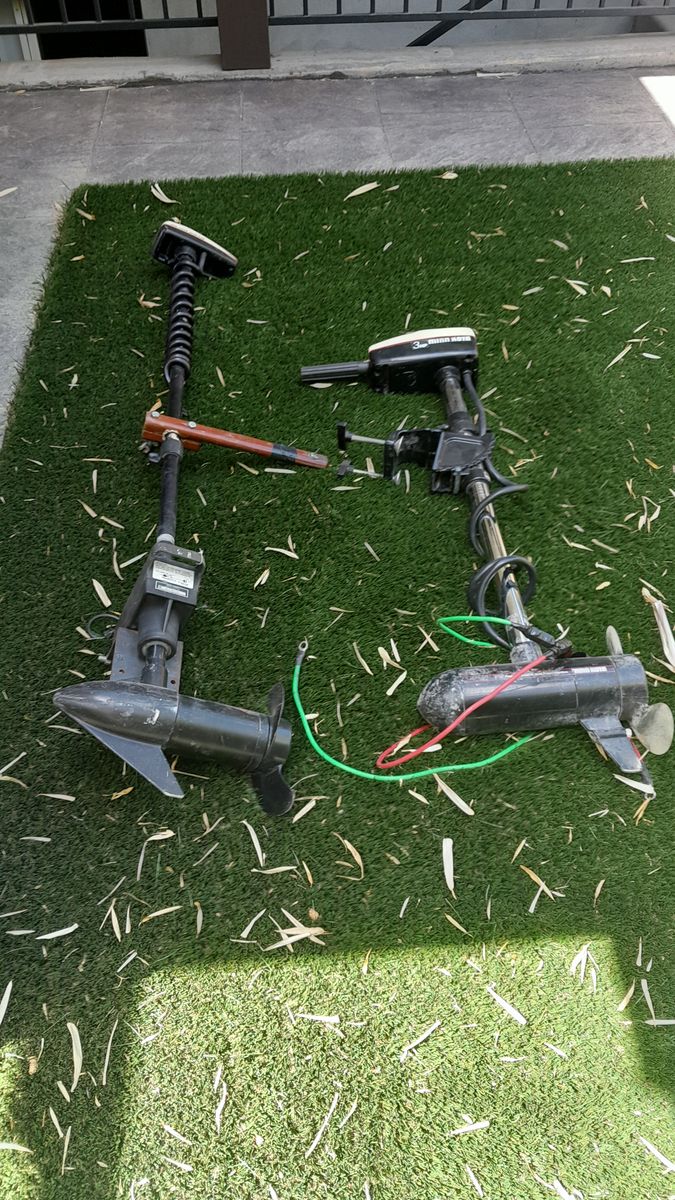 2 Minn Kota electric outboards