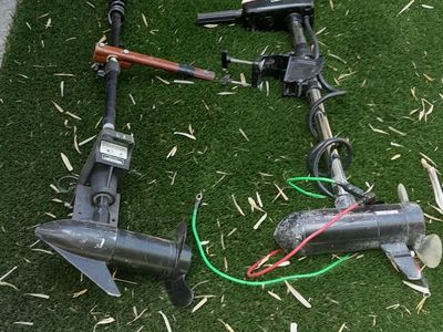 2 Minn Kota electric outboards