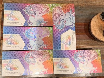 Pokemon TCG Scarlet & Violet Prismatic Evolutions Super-Premium Collection