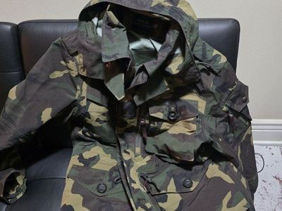 Polo Ralph Lauren Men's Camouflage Jacket Coat, L