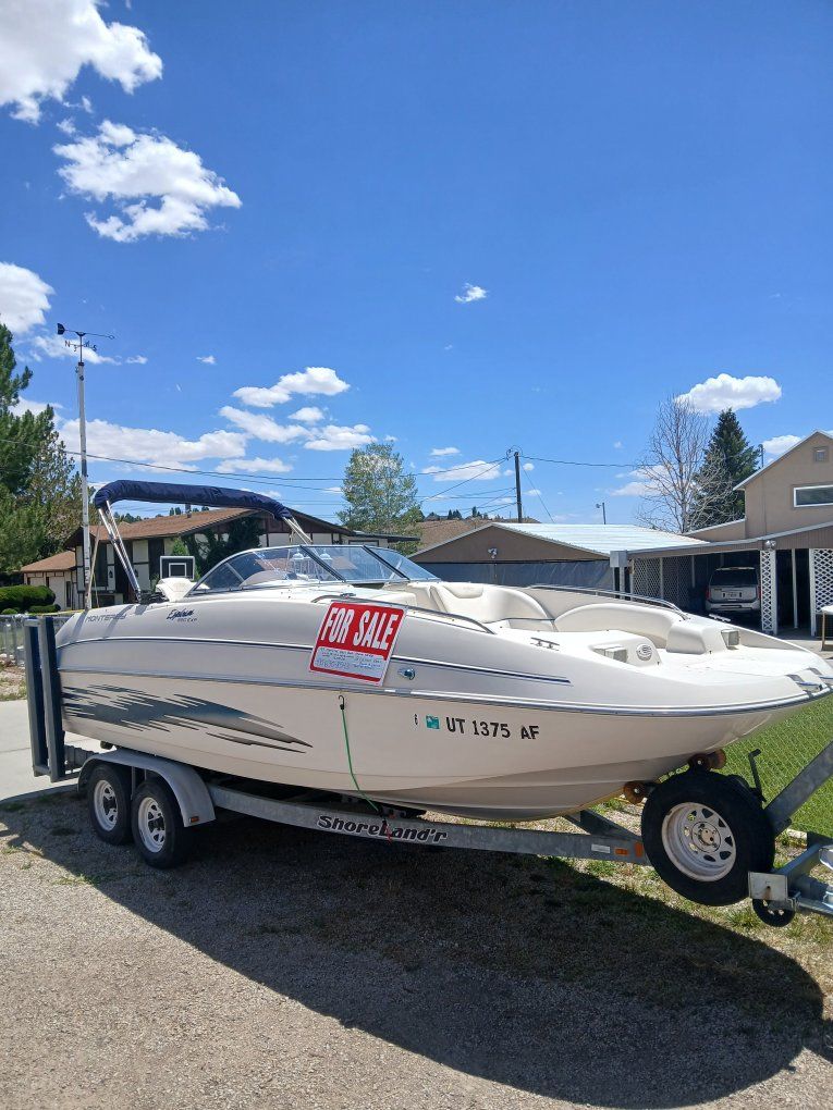 21ft Monterey deck boat 220 Explorer 5.0  fuel injected v8 Volvo Penta sx 1999