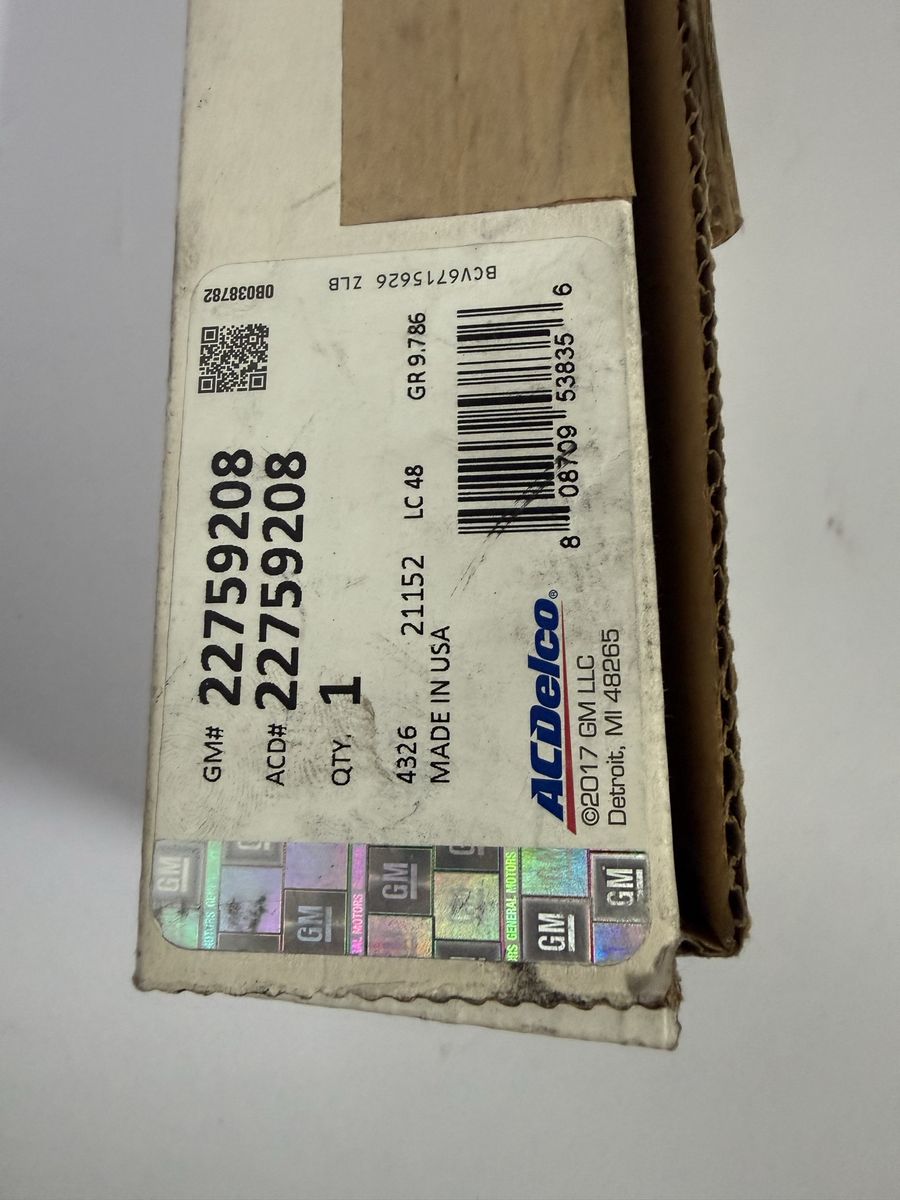 Genuine GM (ACDelco) cabin air filter