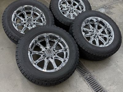 20x10 XD gernade wheels/ 275/65/20 tires 8x6.5