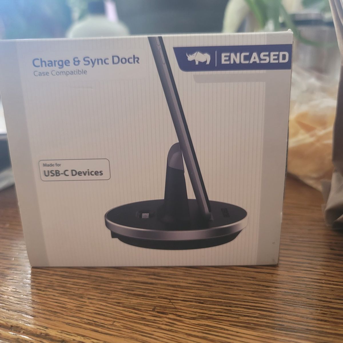 ENCASED USB-C Charge & Sync Dock - Case Compatible for USB-C Devices