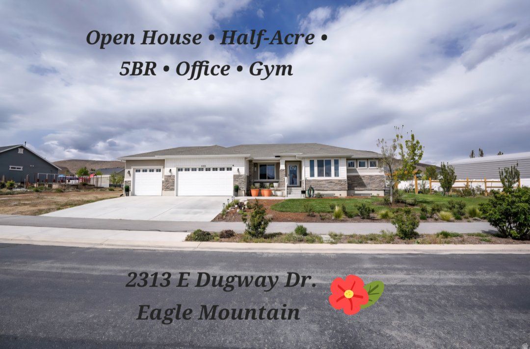 OPEN HOUSE ~ May 2nd 1pm-3pm