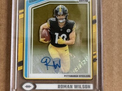 Steelers Roman Wilson with Auto