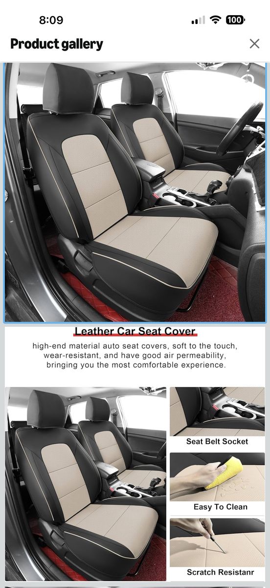 2017 Tucson Seat Covers