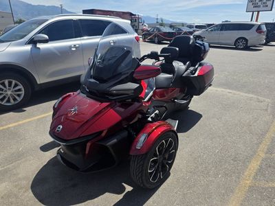 Can-Am Spyder RT Limited Red Trike - 3-Wheel Motorcycle - Used Excellent